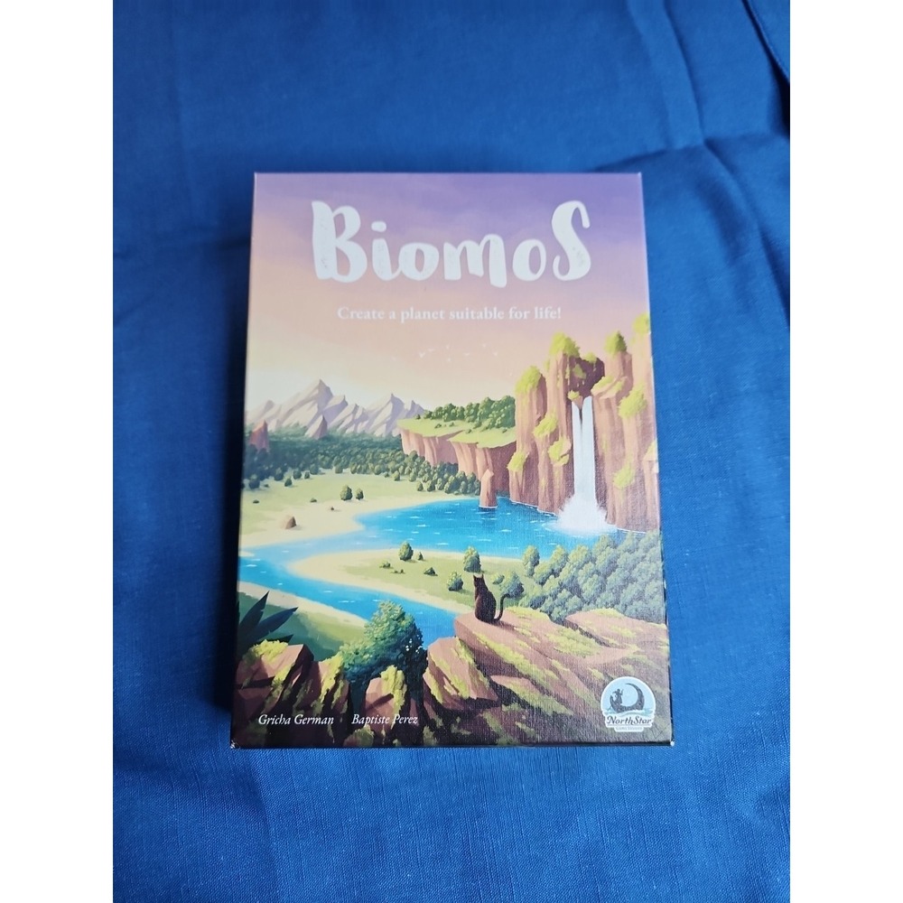 Biomos By North Star Games Puzzle Game Biome Planet Building